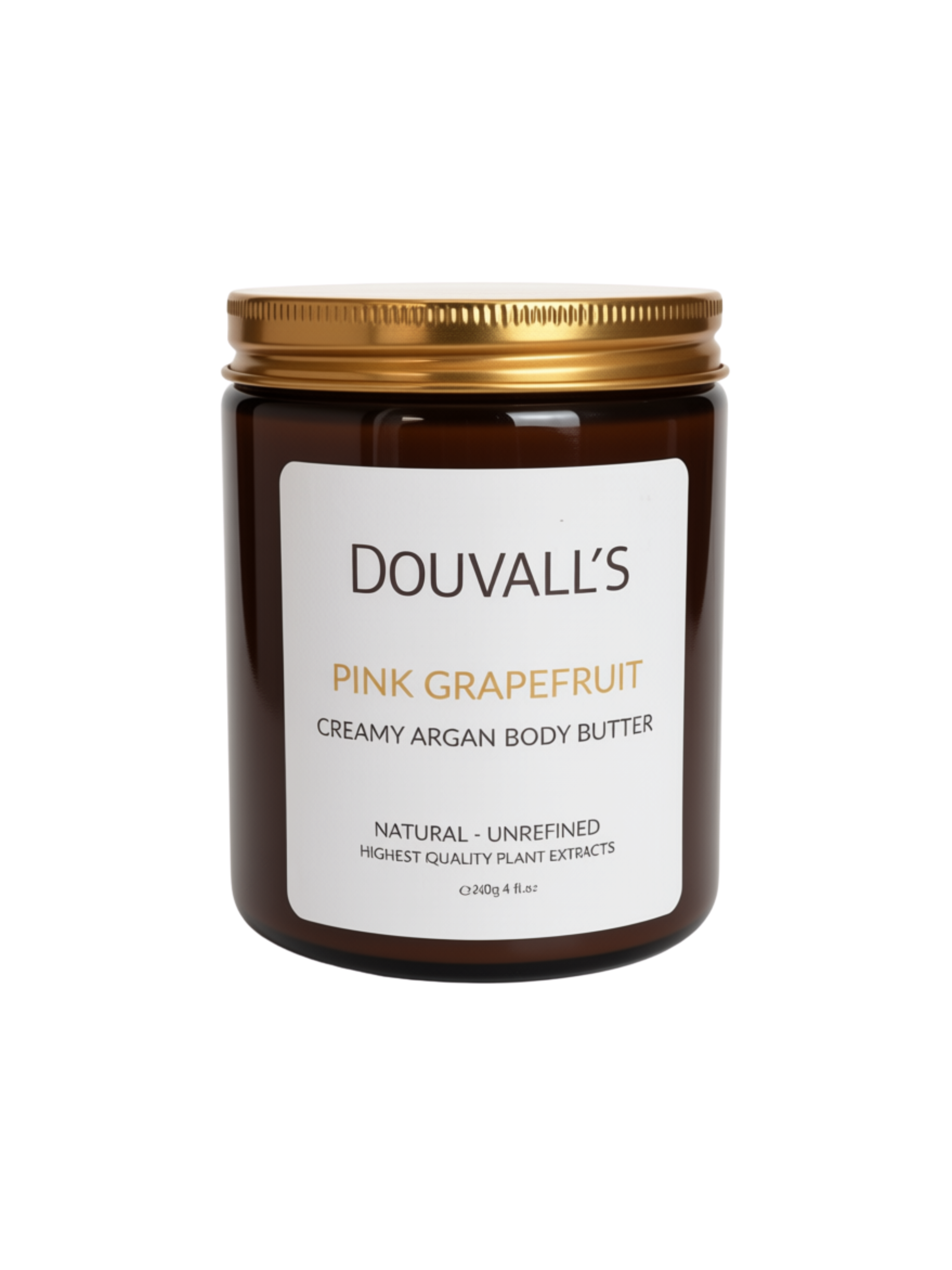 Organic Argan Body Butter 240ml – Rich Whole Body Butter, Four Scents