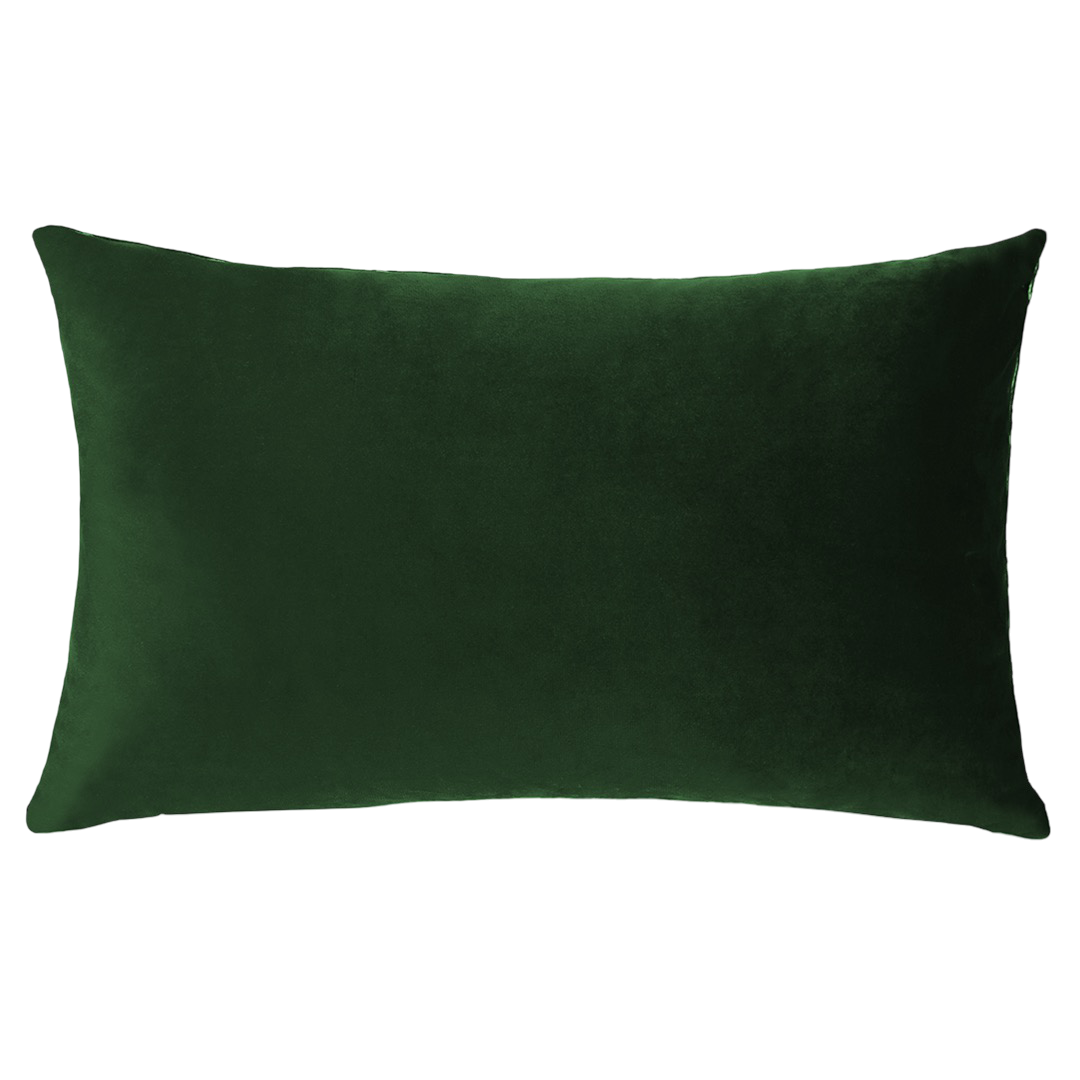 When Life Gives You Lemons, Add Vodka Cushion – 45cm, Green Velvet