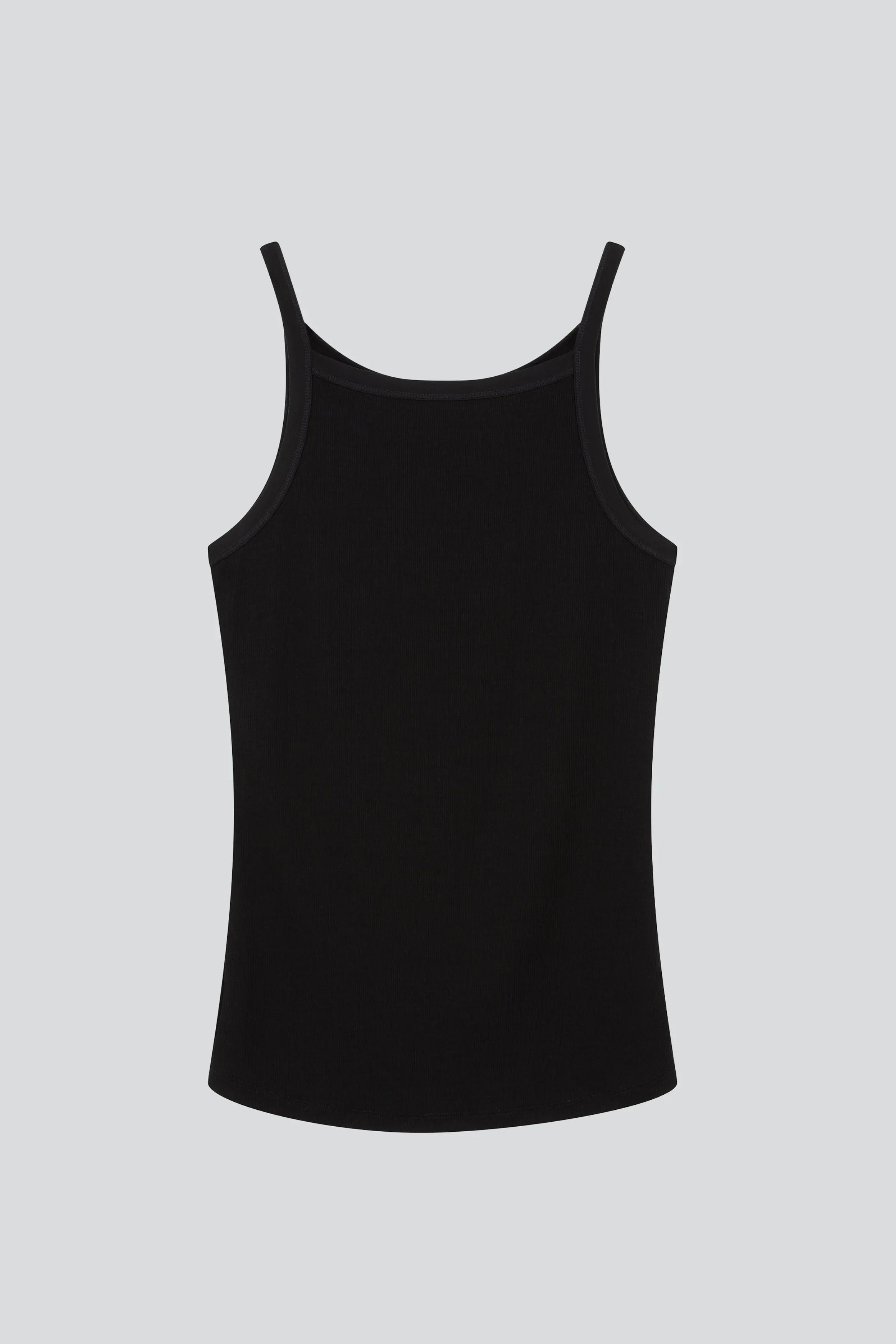 Women's High Neck Tank Top – Ribbed TENCEL Lyocell, UK 8-16