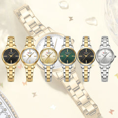 CURREN Women’s Simple Dial Bracelet Quartz Watch