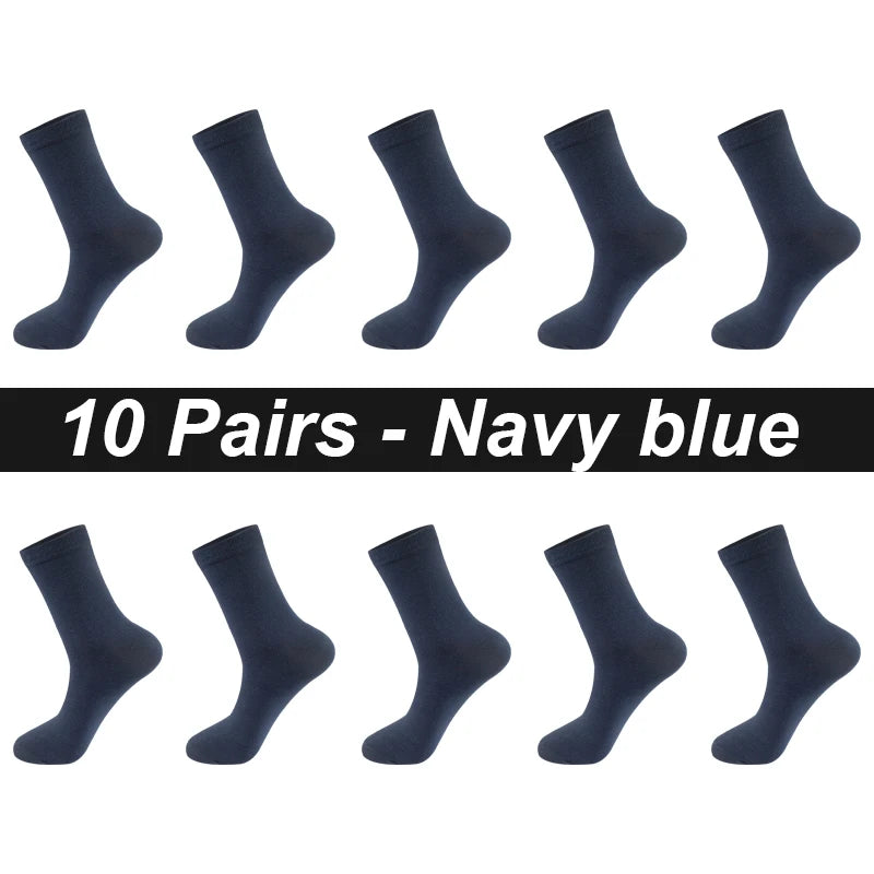 Men's Cotton Rich Socks, 10 Pairs