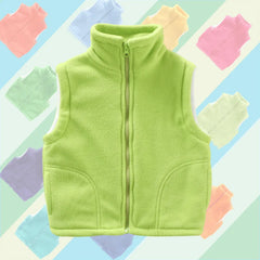 CozyFleece Kids’ Winter Vest – Warm & Stylish