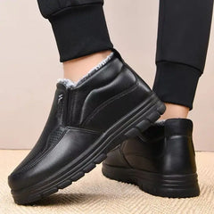 Men's Waterproof Warm Lined Snow Boots