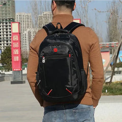 Large-Capacity Student & Travel Backpack – Casual Multi-Functional Bag