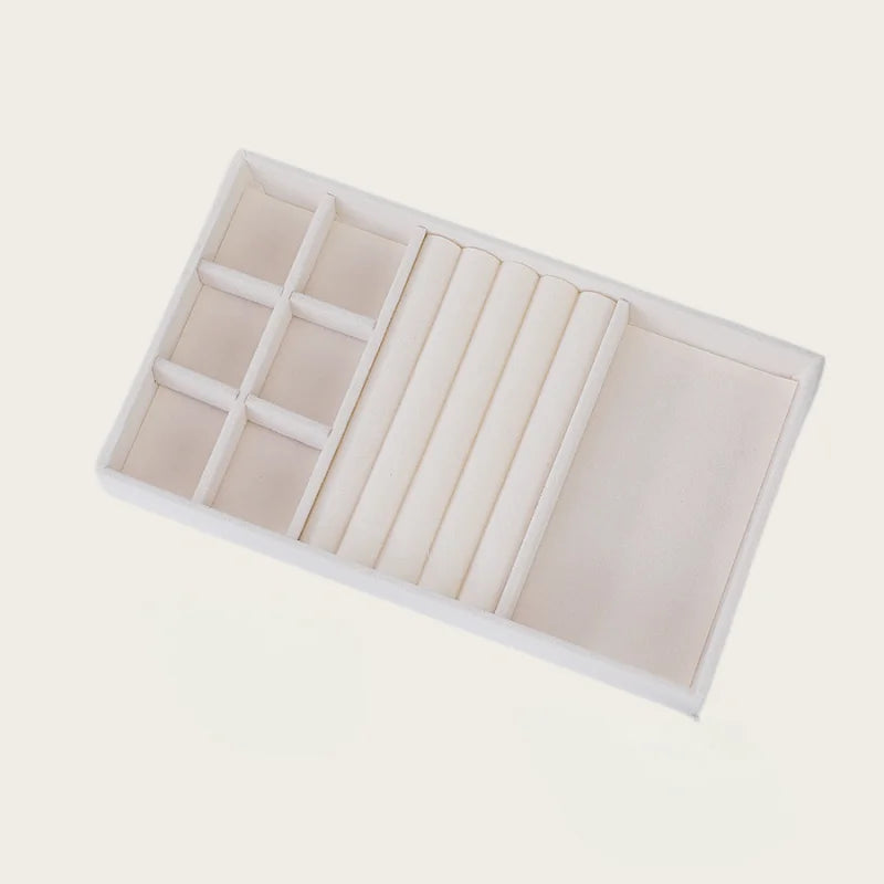 Velvet Jewellery Tray Organiser