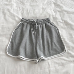 Women's Striped Casual Shorts – Loose-Fit Summer Sports Shorts