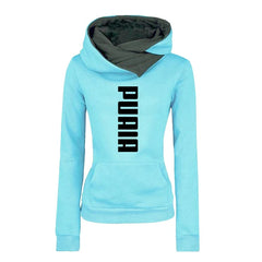Women's Casual Tracksuit Set – Hooded Sweatshirt & Jogger Pants Outfit