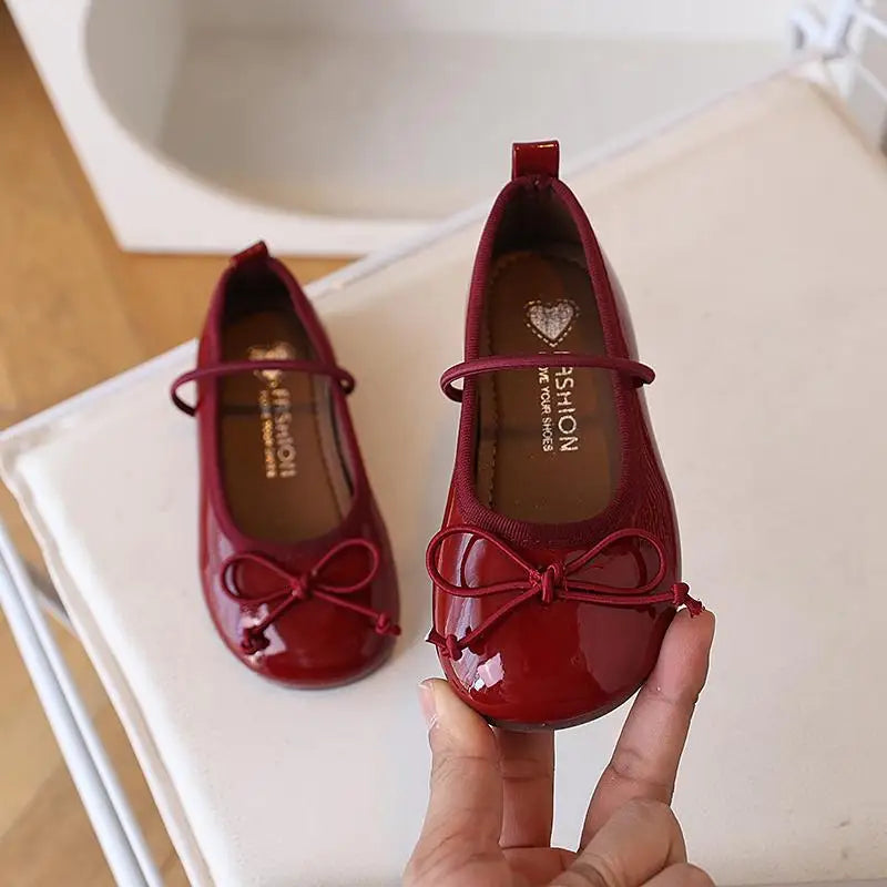 Girls' Metallic and Classic School Shoes