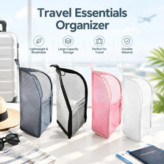 Stand-Up Mesh Toiletry Bag