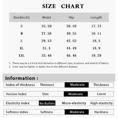 Women's Vintage Cargo Shorts – Low Waist Casual Summer Shorts with Pockets