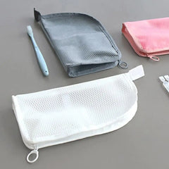 Stand-Up Mesh Toiletry Bag