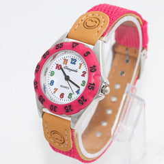 Kids' Colourful Number Quartz Watch