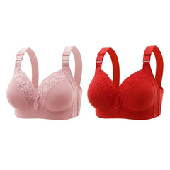 Ultra-Thin Lace Bralette – Deep V Plunge Sexy Lingerie for Women