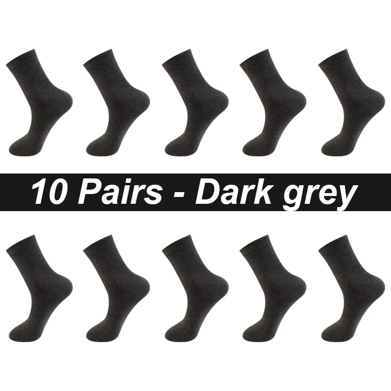 Men's Cotton Rich Socks, 10 Pairs