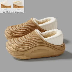 Waterproof Fleece-Lined Clog Slippers