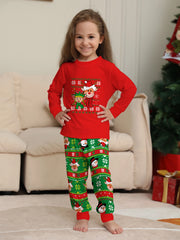 Festive Elk Family Pyjama Set - Cosy Christmas Style