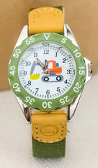 Kids' Colourful Number Quartz Watch