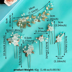 Glamour Bloom Hair Accessory Set