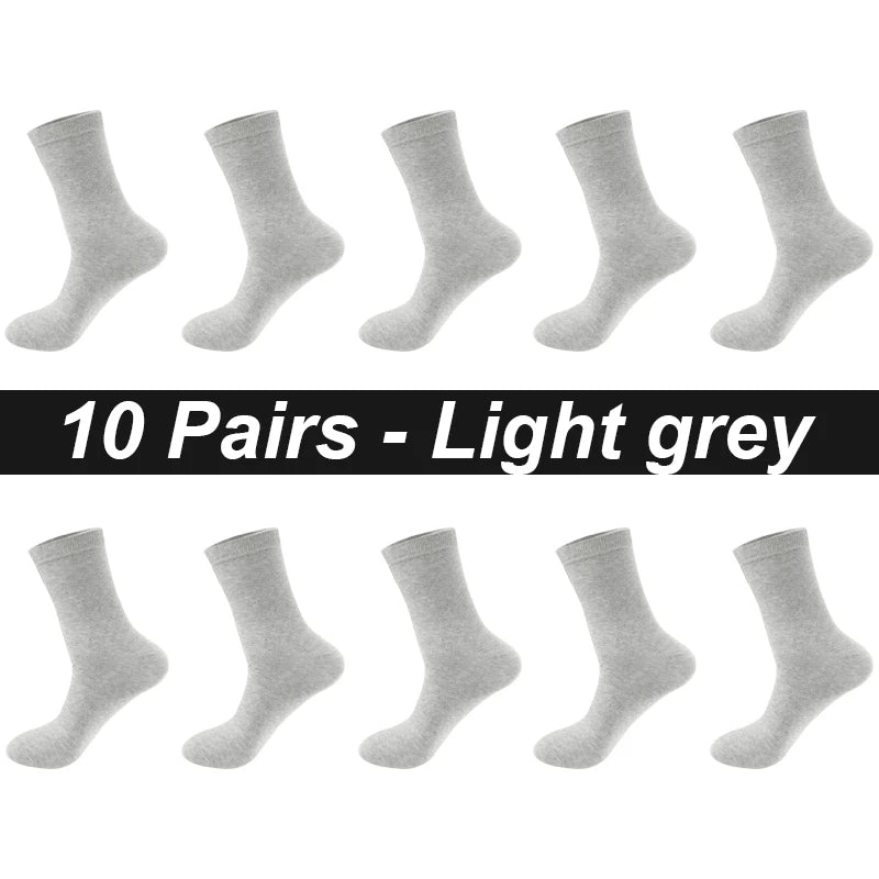 Men's Cotton Rich Socks, 10 Pairs
