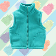 CozyFleece Kids’ Winter Vest – Warm & Stylish