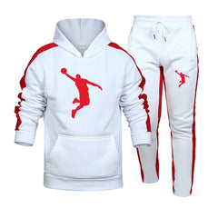 Men’s 2-Piece Tracksuit – Casual Hoodie & Joggers Set for Spring & Autumn