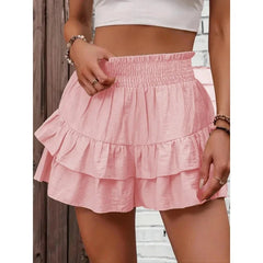 Women's Wide-Leg Draped Shorts – Casual & Versatile Summer Wear