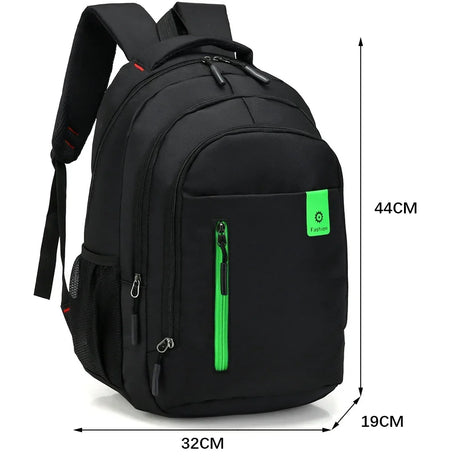 Men's Waterproof Business & Travel Backpack – Laptop & School Rucksack