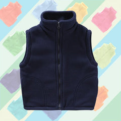 CozyFleece Kids’ Winter Vest – Warm & Stylish