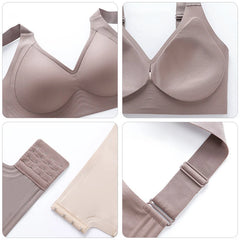 FallSweet Push-Up Bra – Seamless Plus Size Wireless Bralette