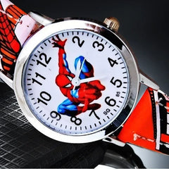 Kids' Spiderman Quartz Watch – Waterproof & Stylish