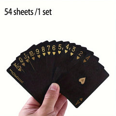 Black Mirage Poker Deck