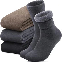 Fleece-Lined Thermal Socks, 1 or 3 Pairs