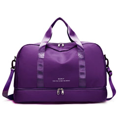 FlexiPack Expandable Travel Duffel – Women's Weekender & Gym Bag