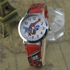 Kids' Spiderman Quartz Watch – Waterproof & Stylish