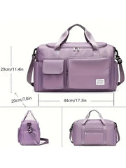 Weekender Holdall Bag with Shoe Compartment