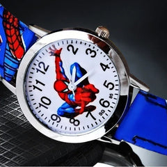 Kids' Spiderman Quartz Watch – Waterproof & Stylish