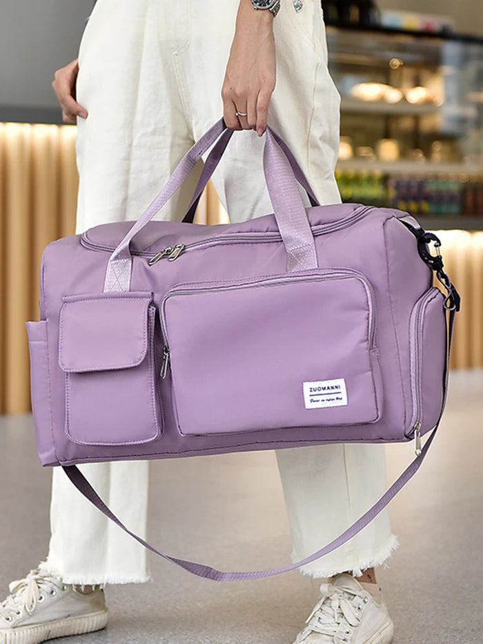 Weekender Holdall Bag with Shoe Compartment