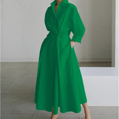 Elegance Anew: Polo Swing Dress