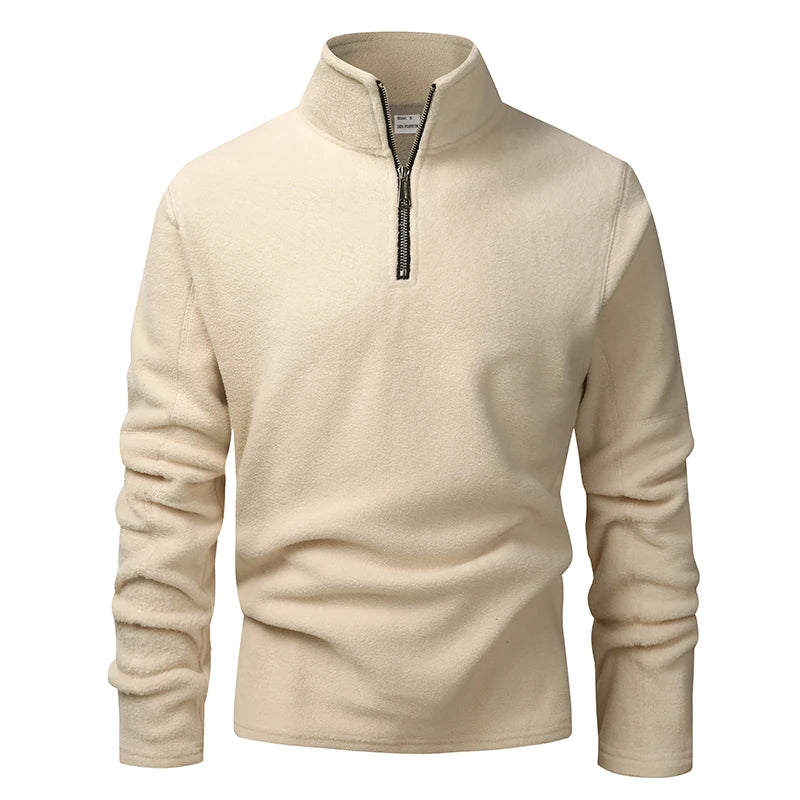 Men's Quarter-Zip Fleece Sweatshirt