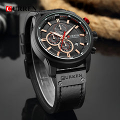 CURREN Luxury Chronograph Men's Quartz Watch