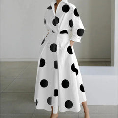 Elegance Anew: Polo Swing Dress