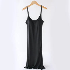 Maternity Sleeveless Nursing Nightdress