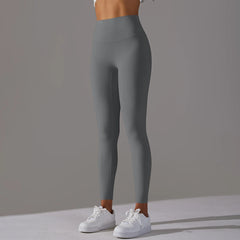 Women's High-Waisted Naked Feel Leggings – Seamless Yoga & Gym Workout Tights