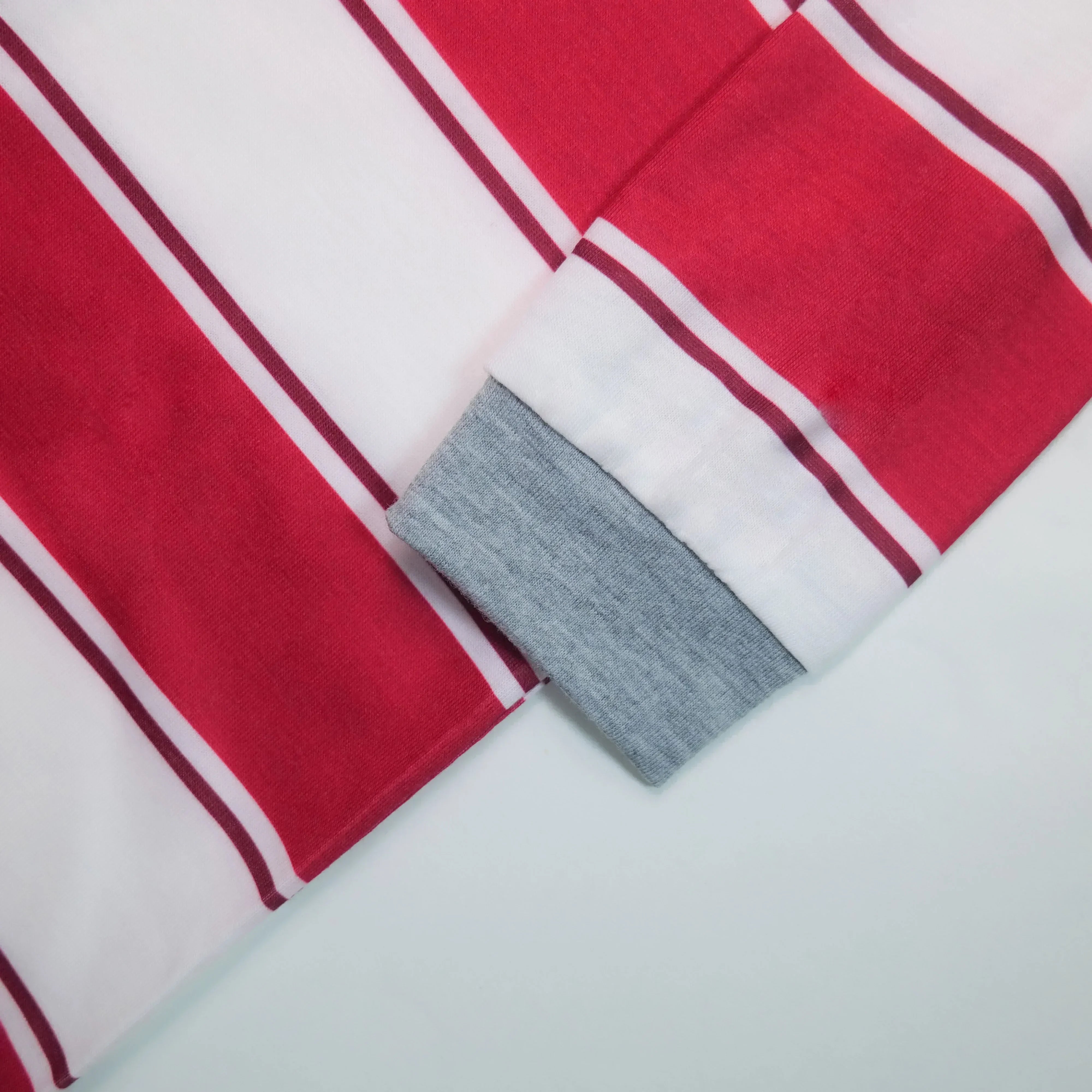 Striped Family Christmas Pyjamas Set - Festive and Cosy