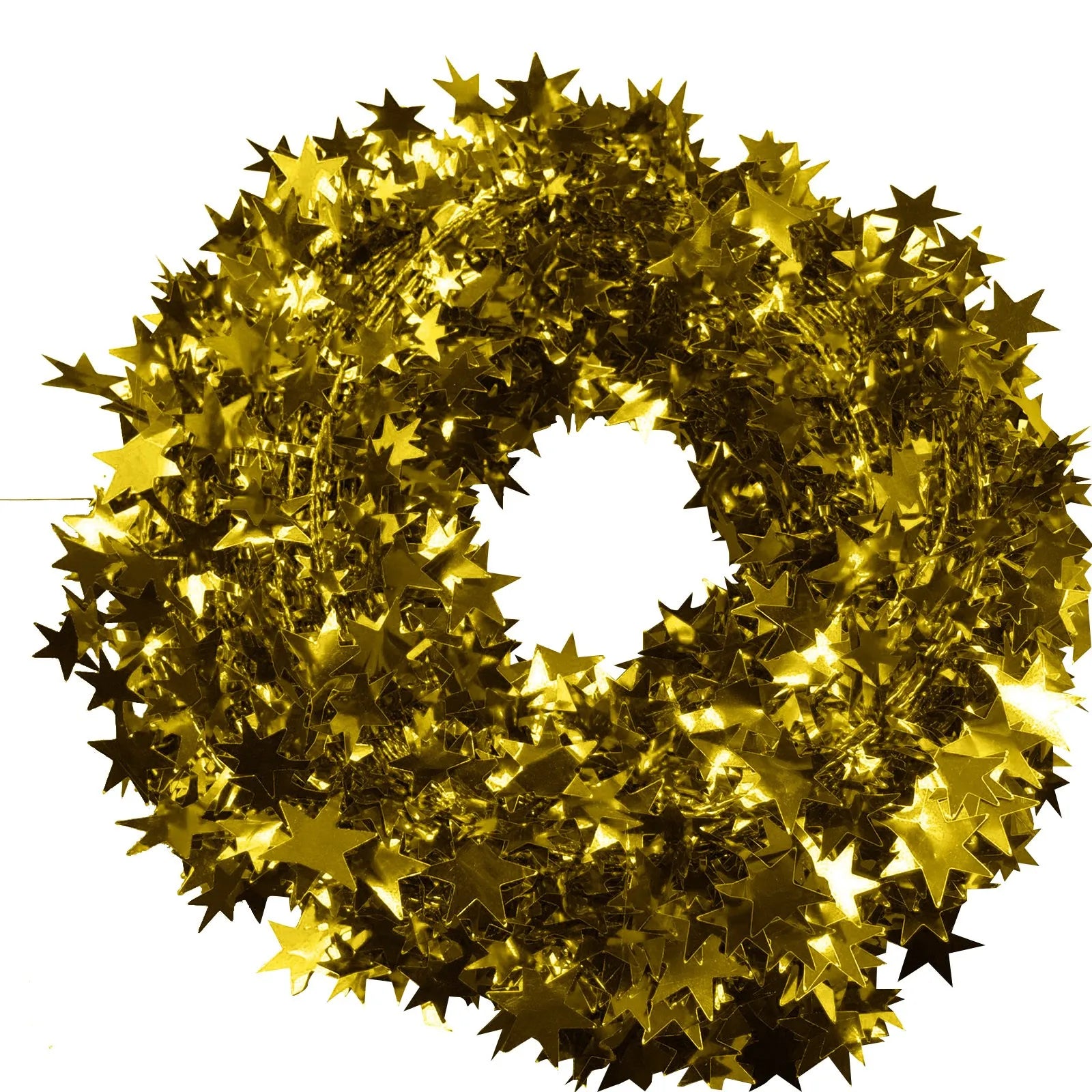 Star Tinsel Garland, 7.5 m