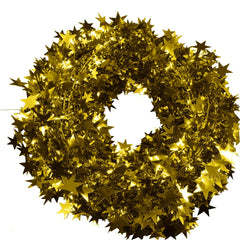 Star Tinsel Garland, 7.5 m