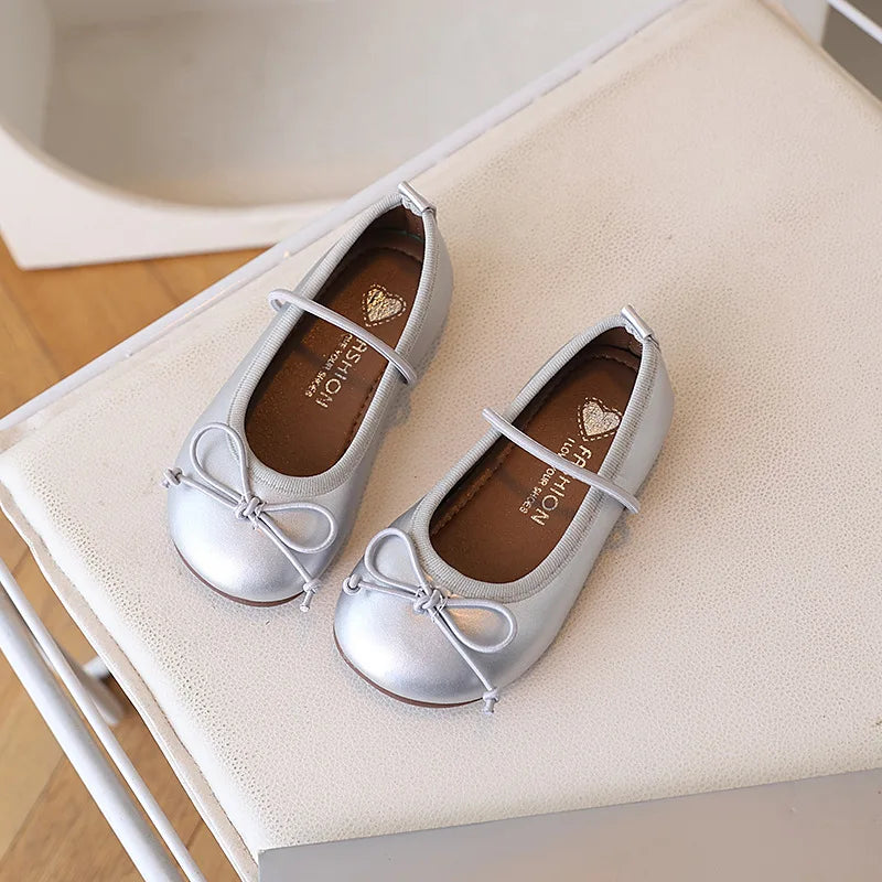 Girls' Metallic and Classic School Shoes