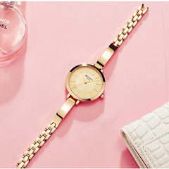 CURREN Fashion Gold Ultra-Thin Women’s Watch