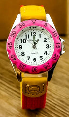 Kids' Colourful Number Quartz Watch