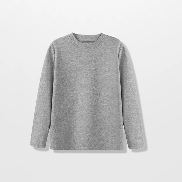 Kids' 100% Cotton Long Sleeve T-Shirt, 7 Colours, alternative view